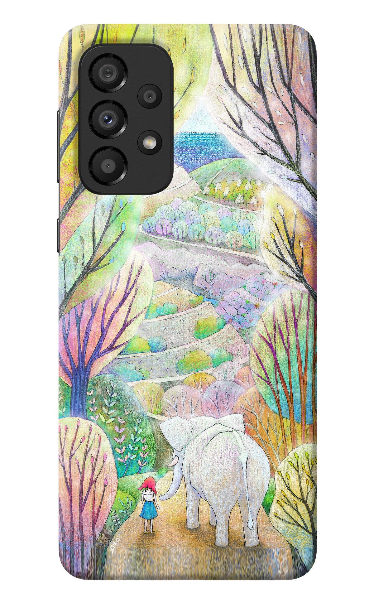 Nature Painting Samsung A33 5G Back Cover