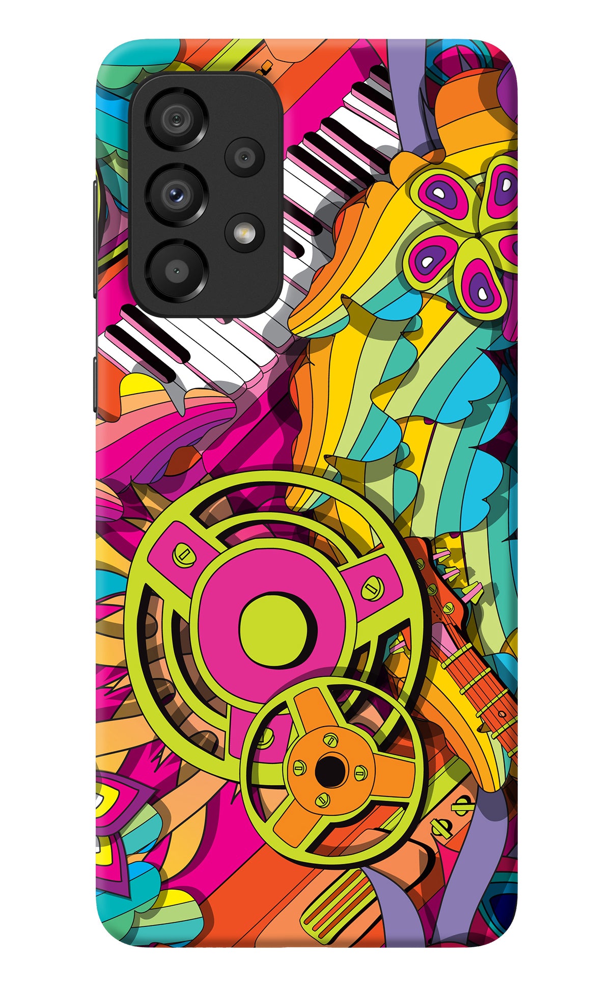 Music Doodle Samsung A33 5G Back Cover