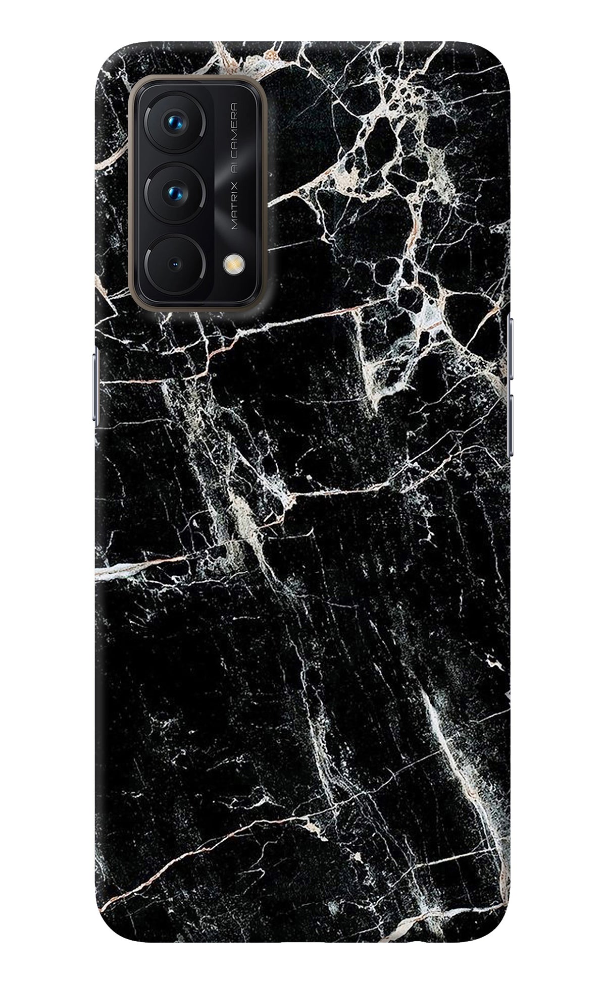 Black Marble Texture Realme GT Master Edition Back Cover