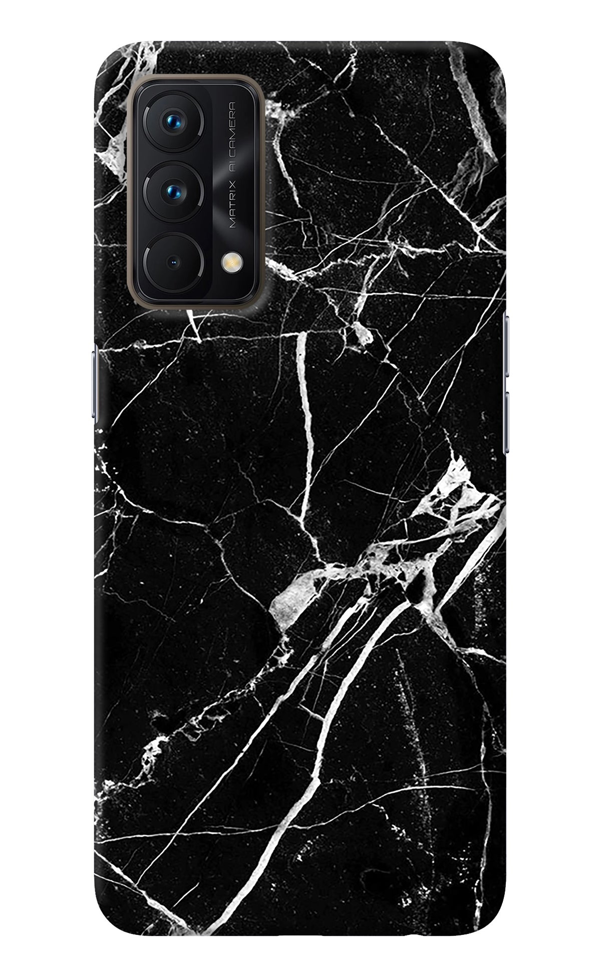 Black Marble Pattern Realme GT Master Edition Back Cover