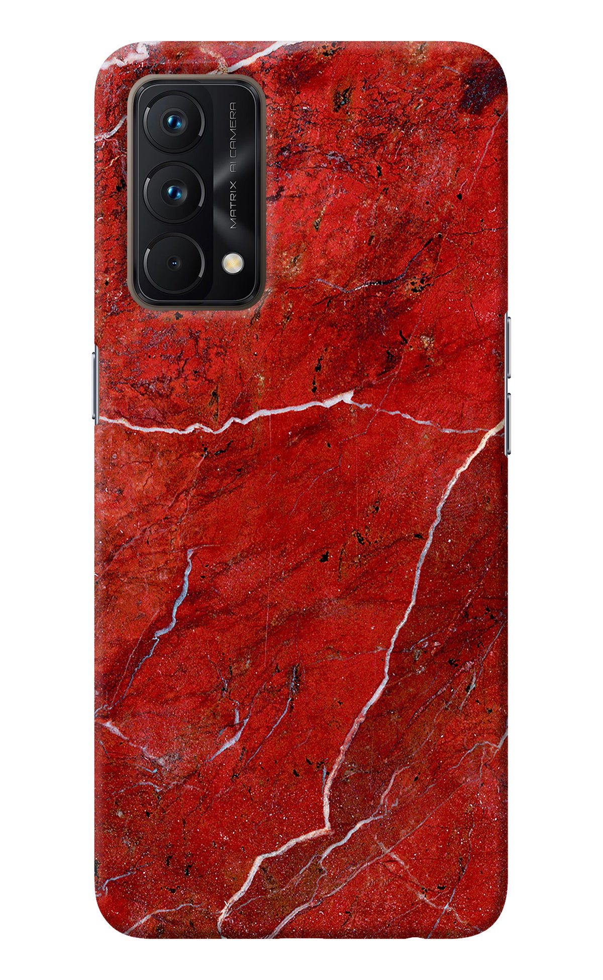 Red Marble Design Realme GT Master Edition Back Cover