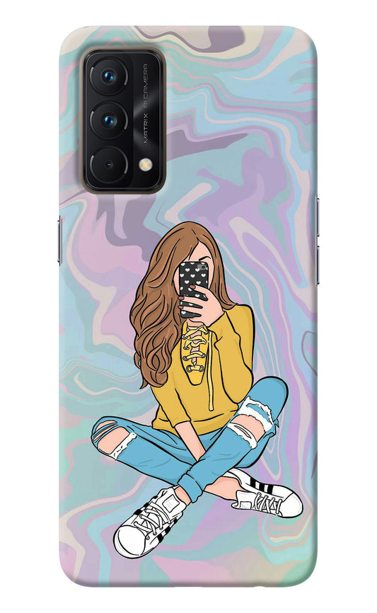 Selfie Girl Realme GT Master Edition Back Cover