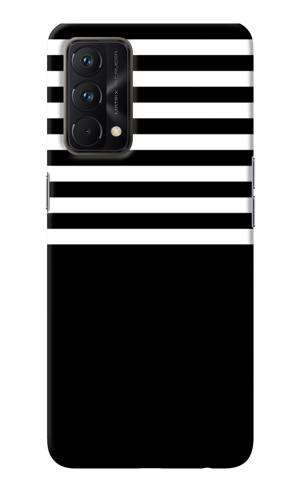 Black and White Print Realme GT Master Edition Back Cover