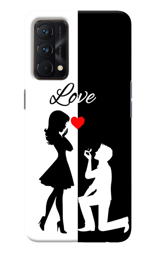 Love Propose Black And White Realme GT Master Edition Back Cover