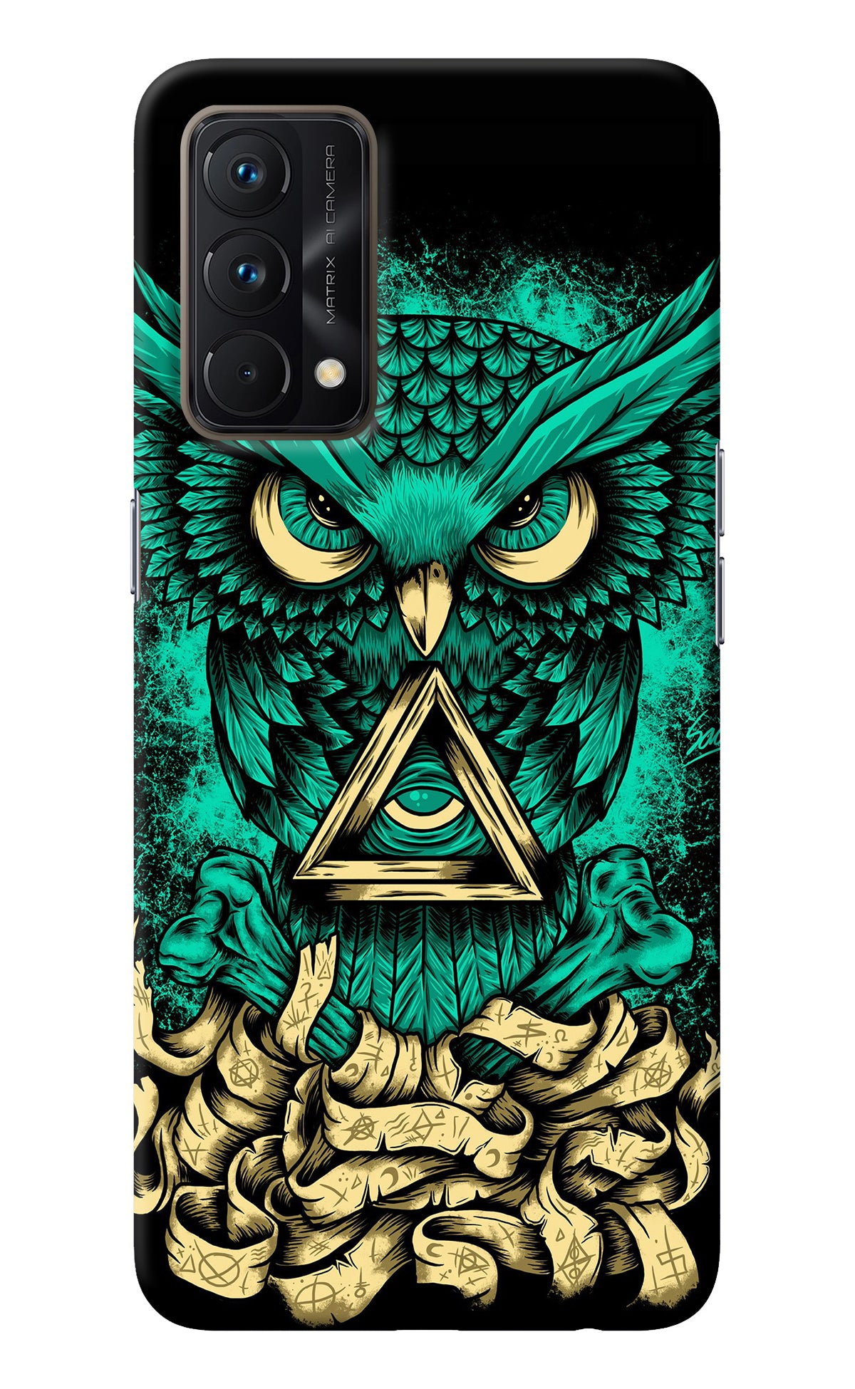 Green Owl Realme GT Master Edition Back Cover