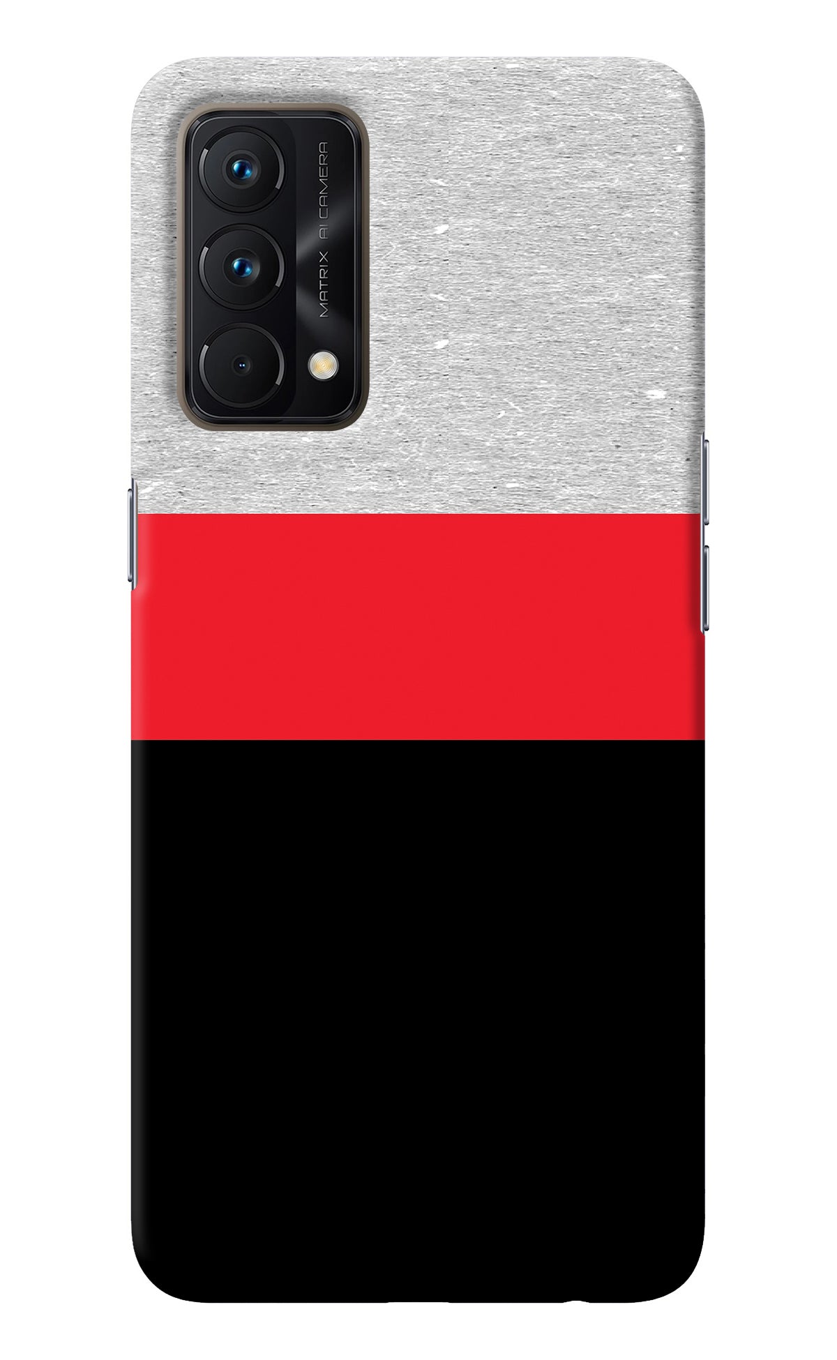 Tri Color Pattern Realme GT Master Edition Back Cover