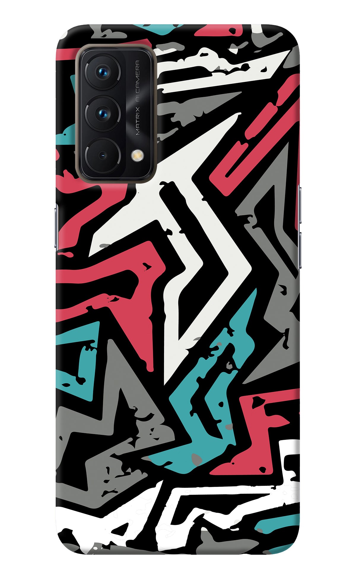 Geometric Graffiti Realme GT Master Edition Back Cover