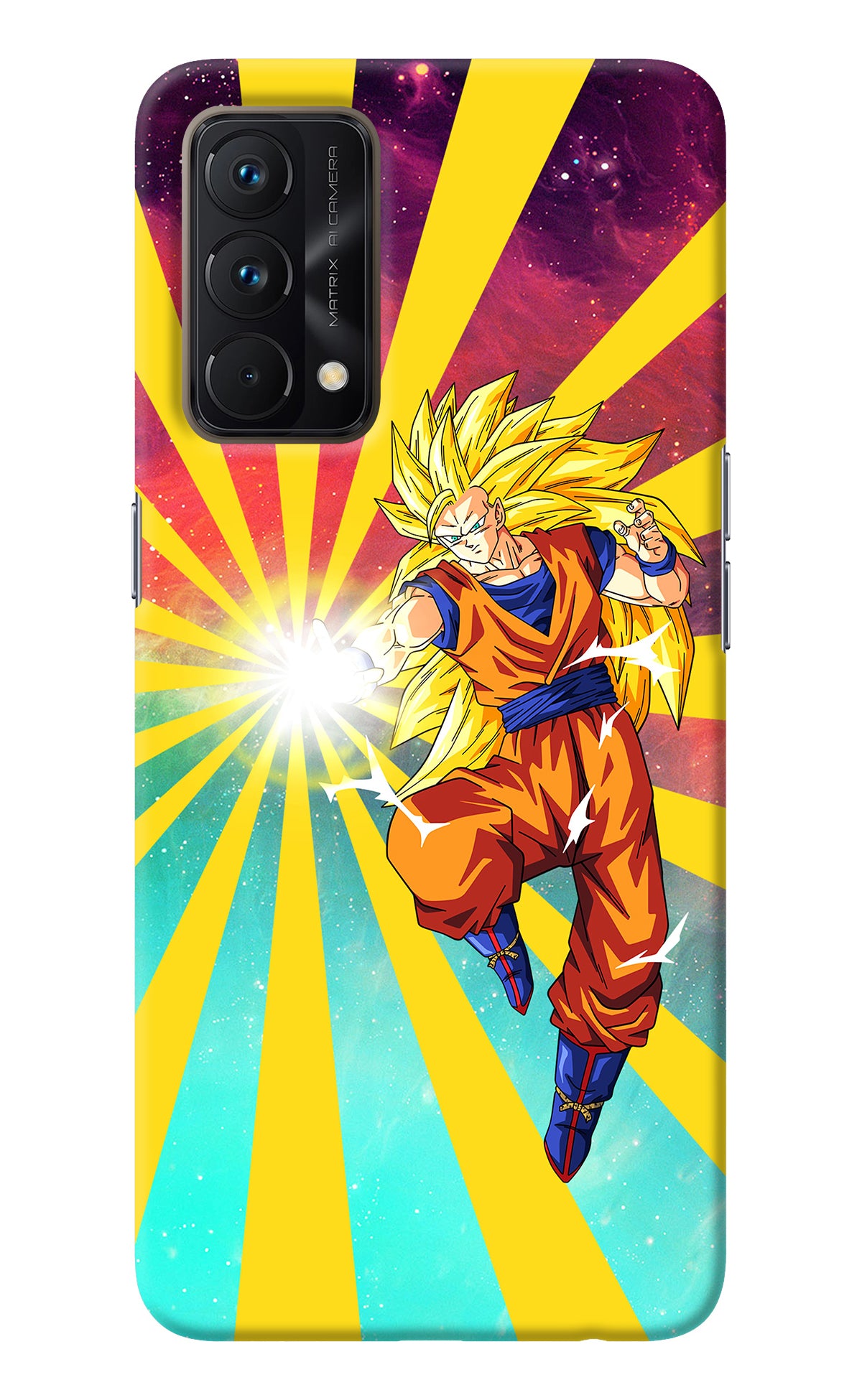 Goku Super Saiyan Realme GT Master Edition Back Cover