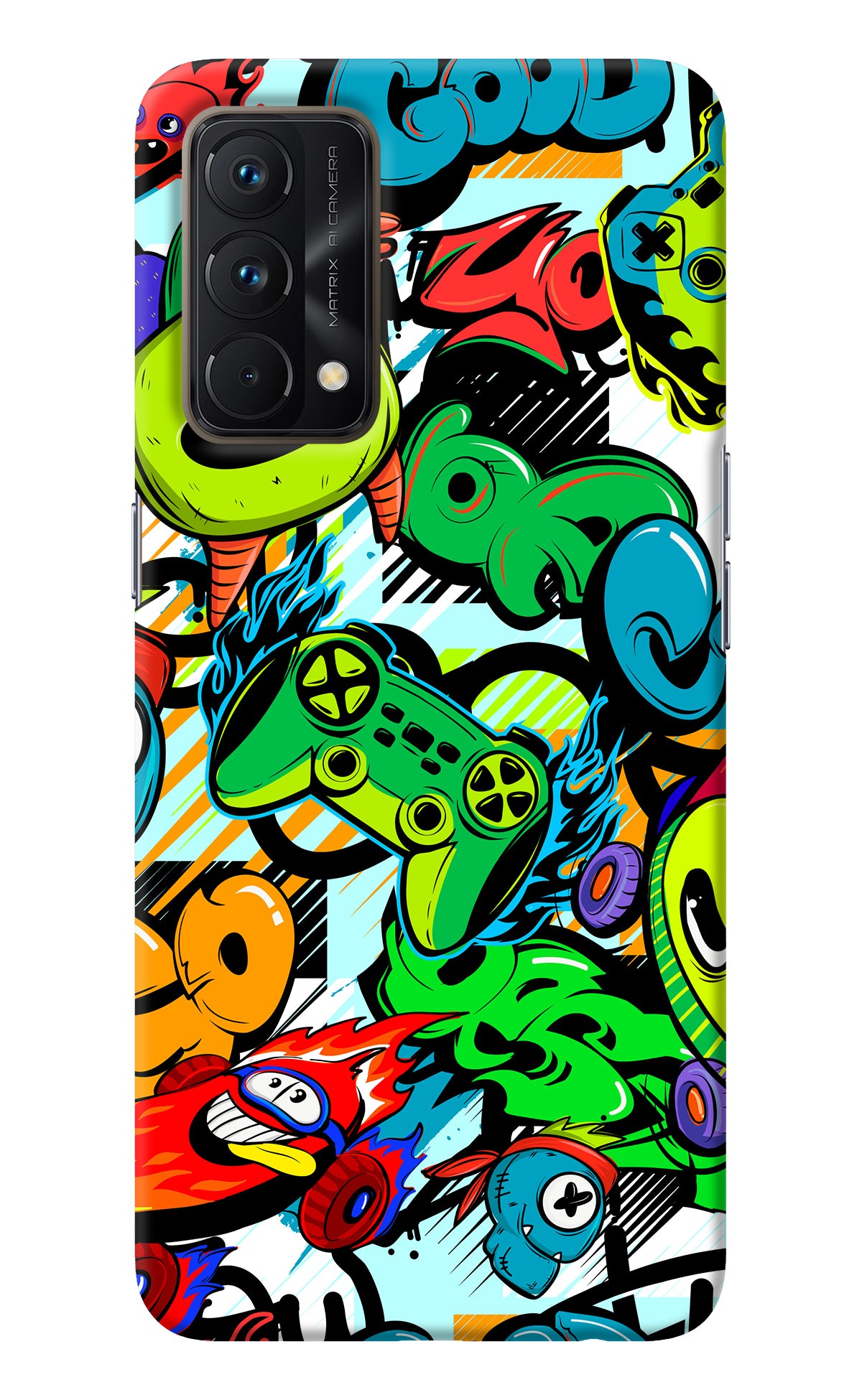 Game Doodle Realme GT Master Edition Back Cover