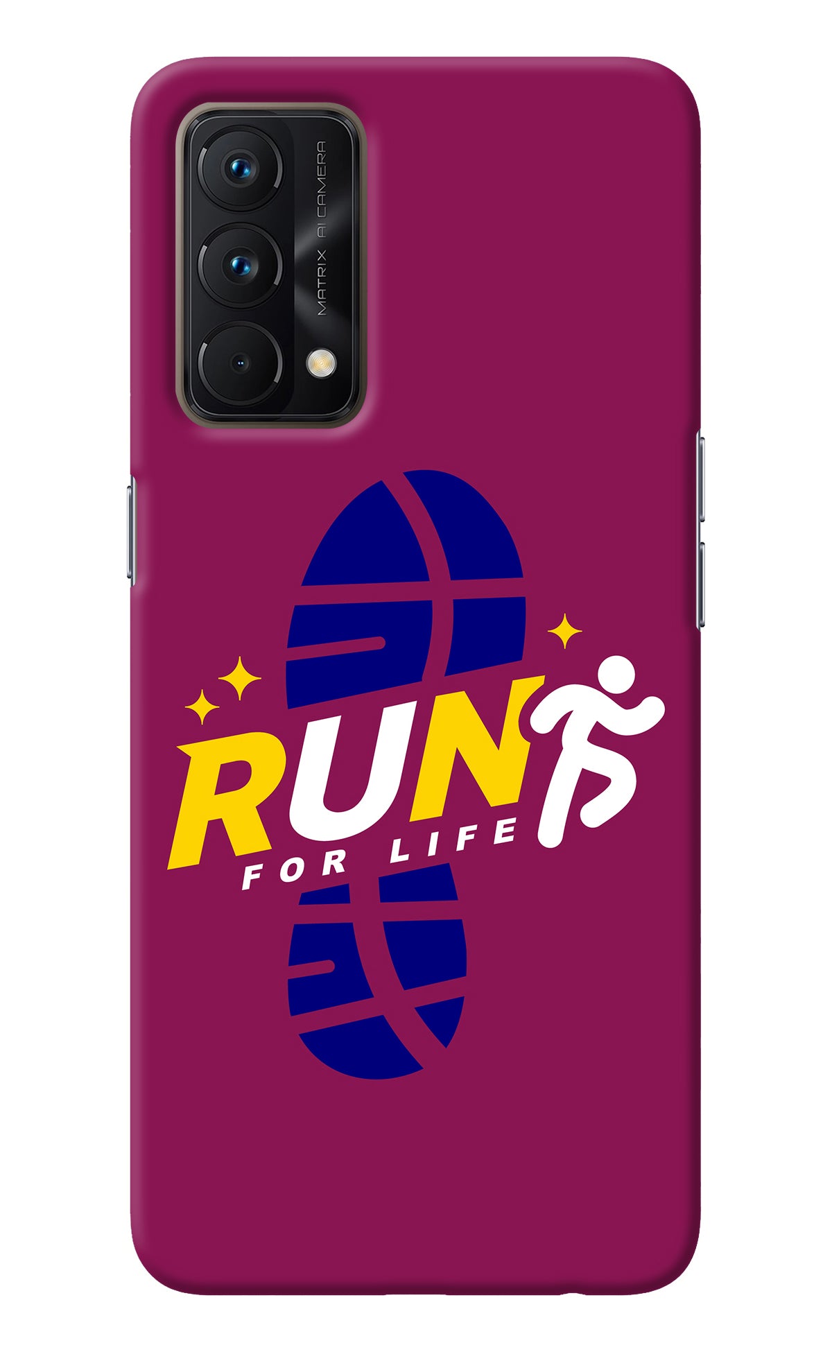 Run for Life Realme GT Master Edition Back Cover