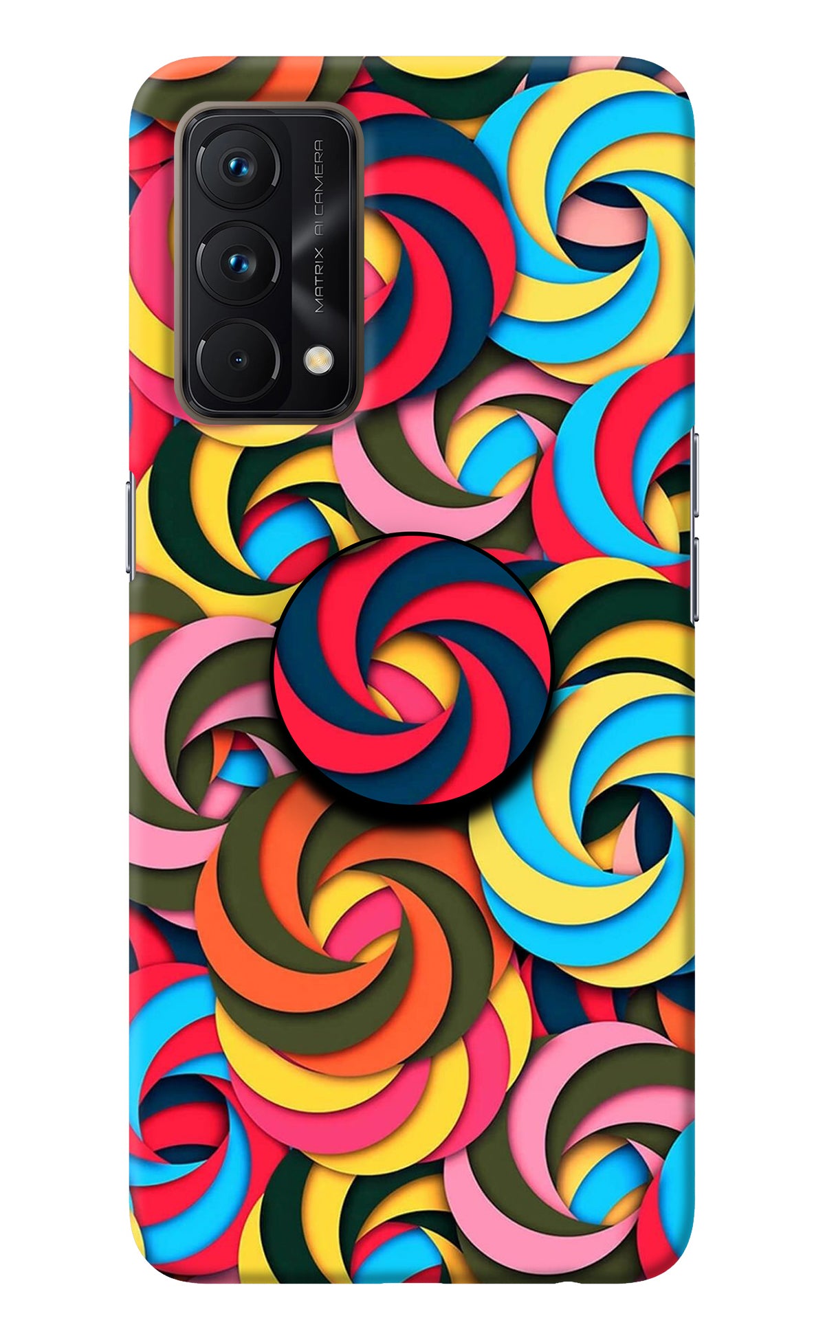 Spiral Pattern Realme GT Master Edition Pop Case