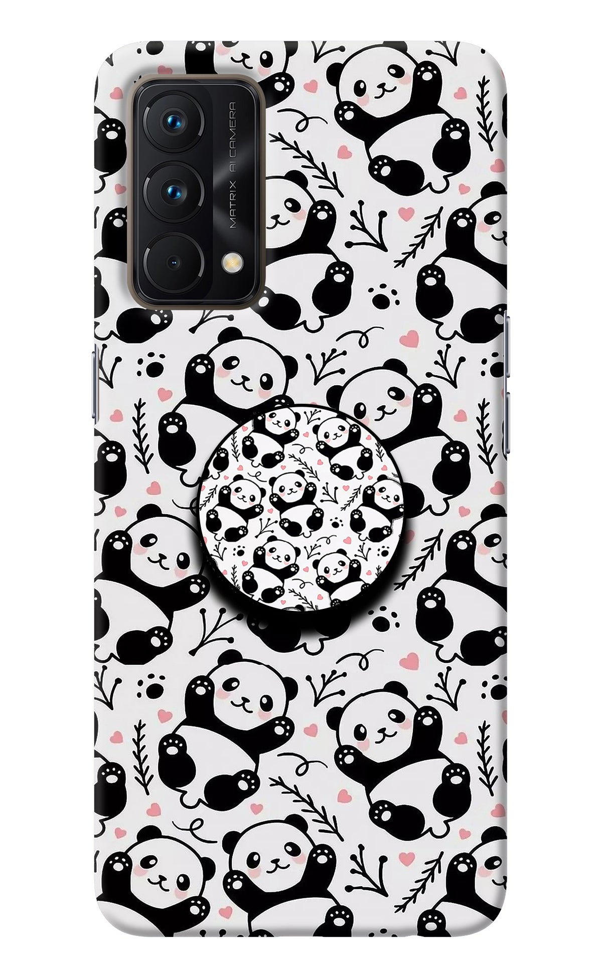 Cute Panda Realme GT Master Edition Pop Case