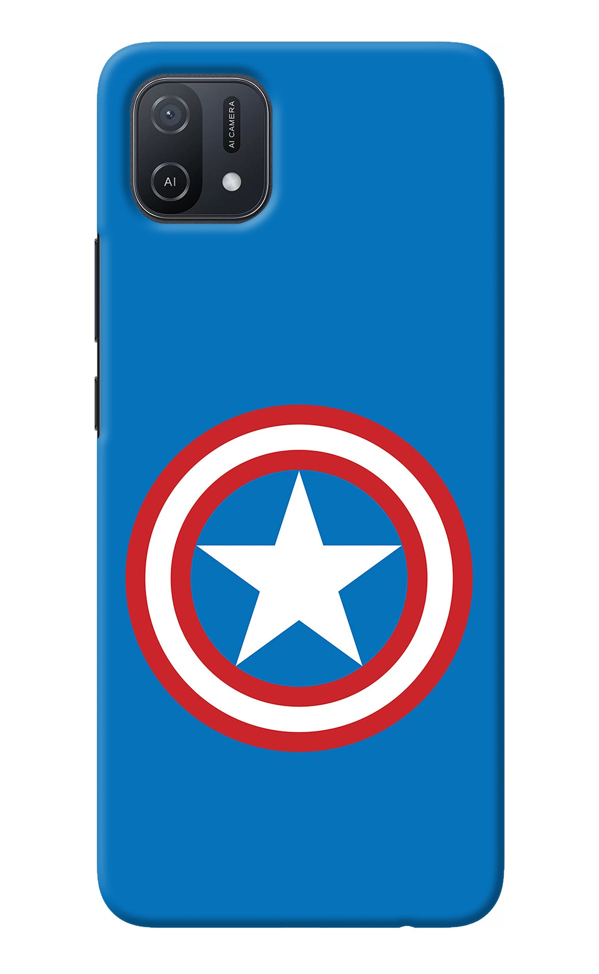 Captain America Logo Oppo A16k/A16e Back Cover