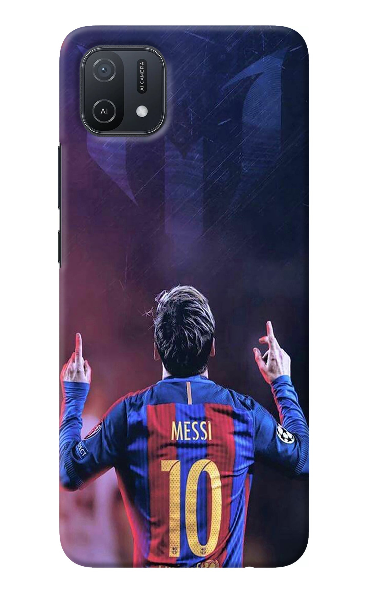 Messi Oppo A16k/A16e Back Cover