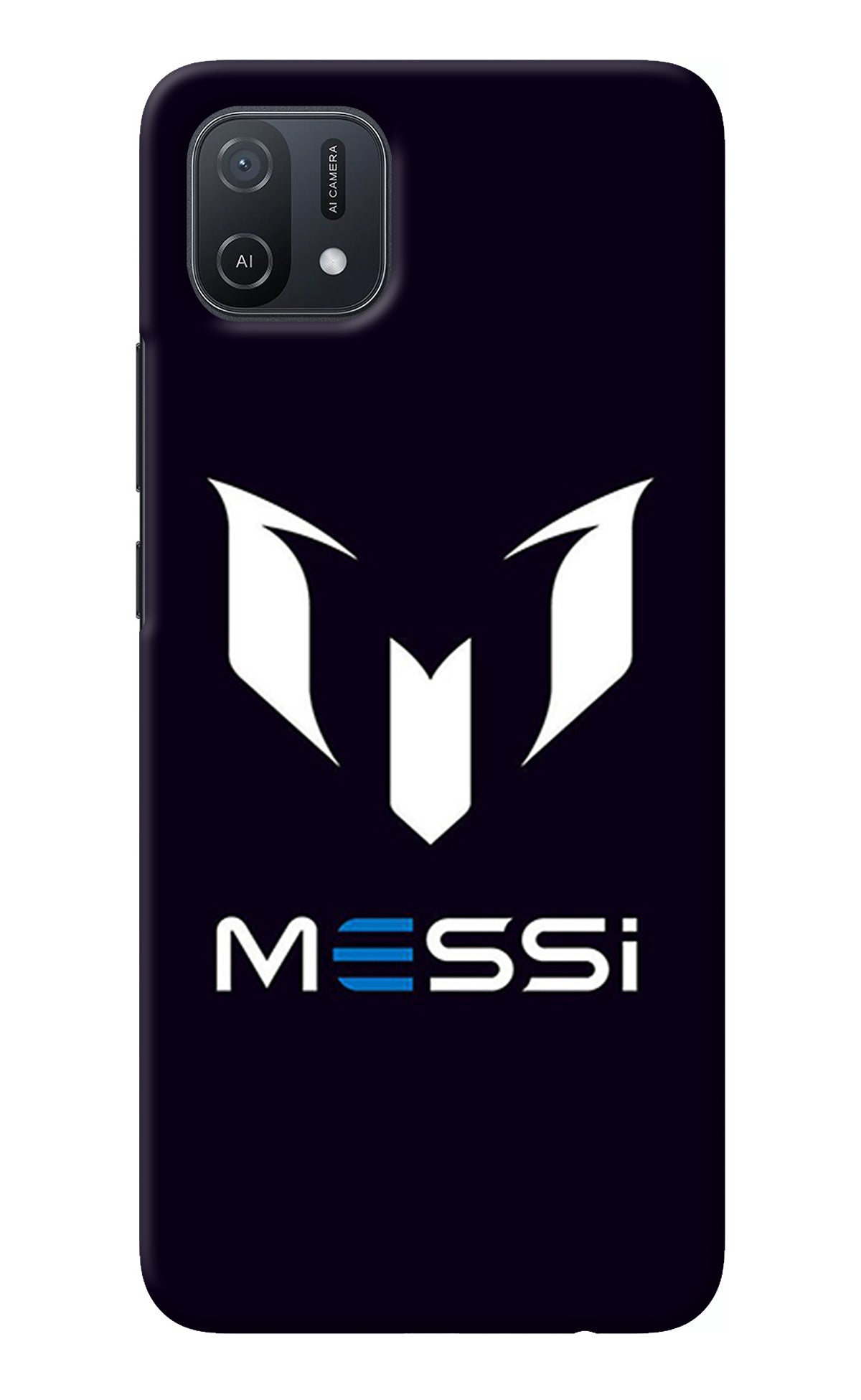 Messi Logo Oppo A16k/A16e Back Cover