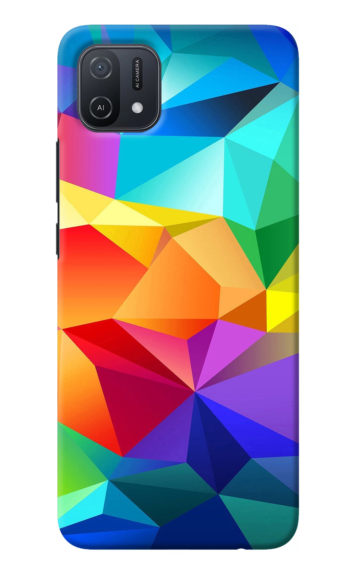 Abstract Pattern Oppo A16k/A16e Back Cover