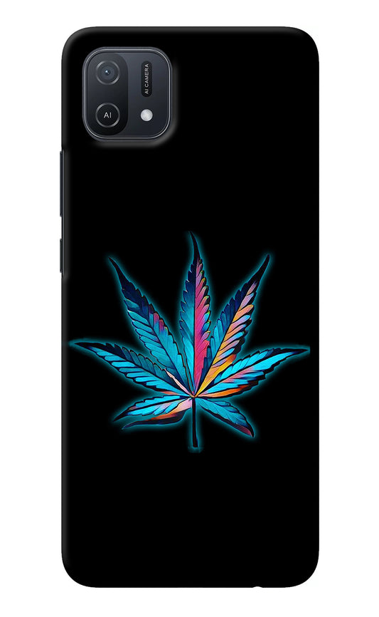 Weed Oppo A16k/A16e Back Cover