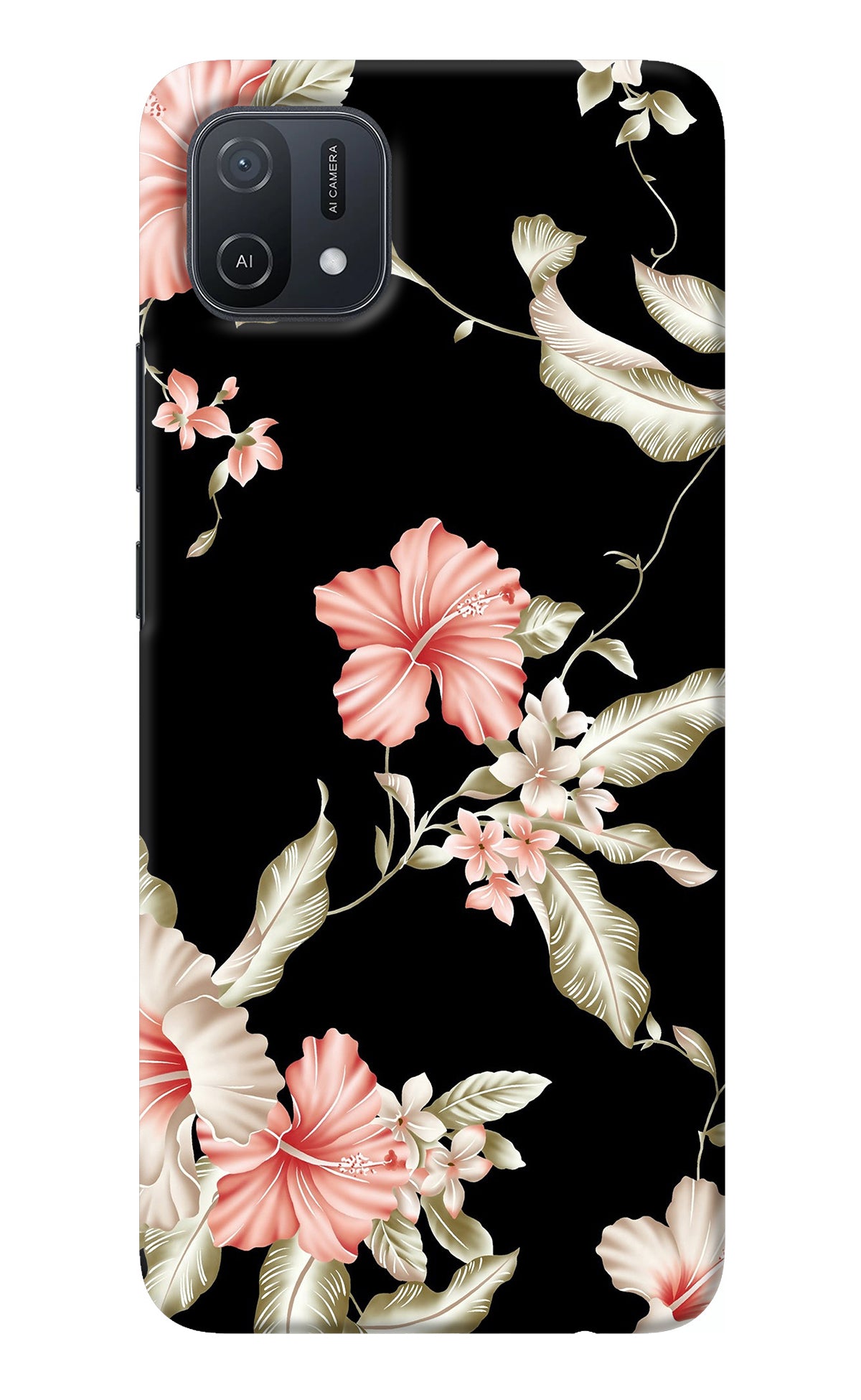 Flowers Oppo A16k/A16e Back Cover