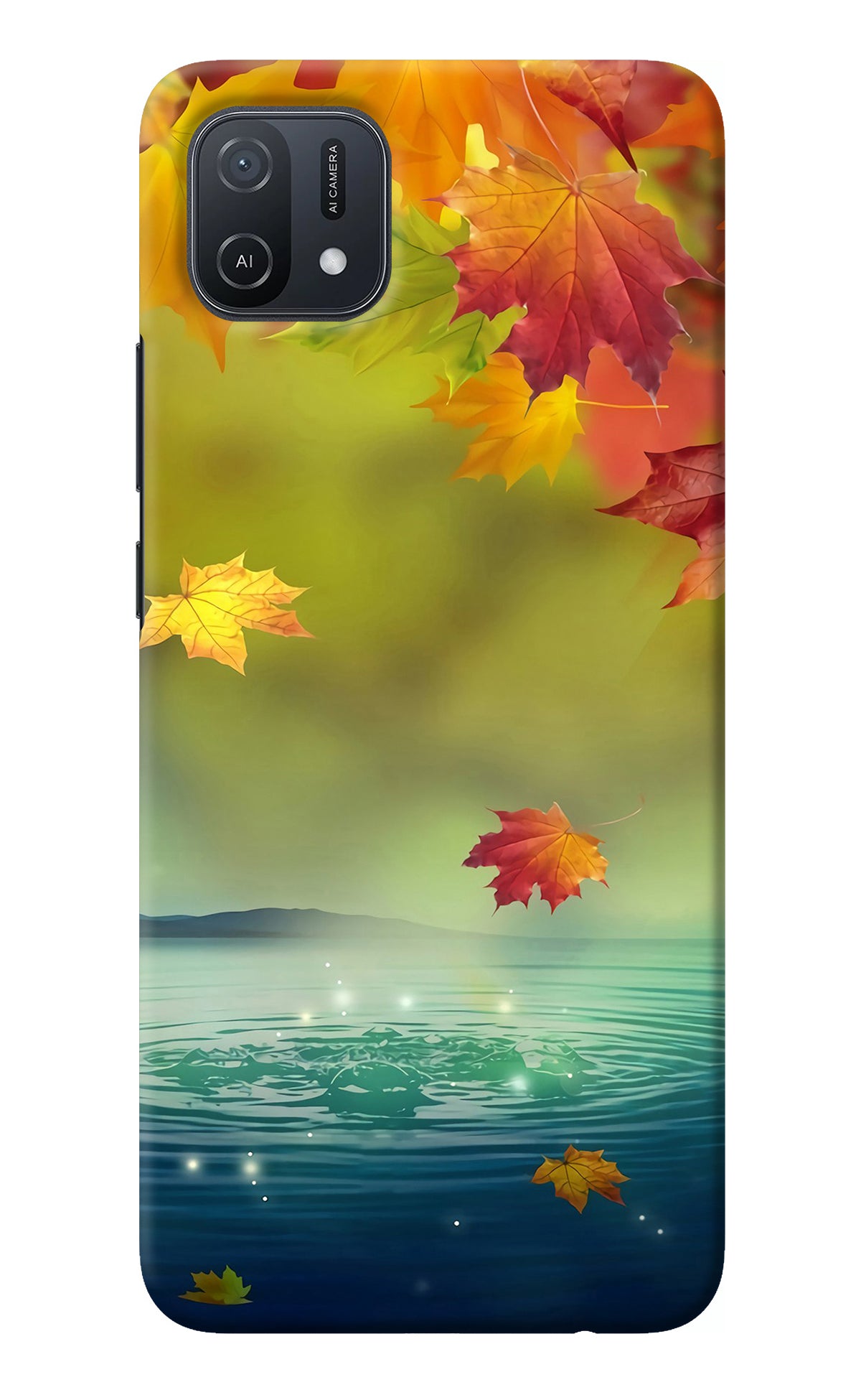 Flowers Oppo A16k/A16e Back Cover