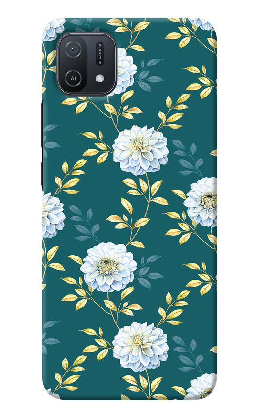 Flowers Oppo A16k/A16e Back Cover