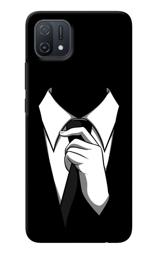 Black Tie Oppo A16k/A16e Back Cover