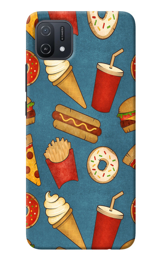 Foodie Oppo A16k/A16e Back Cover