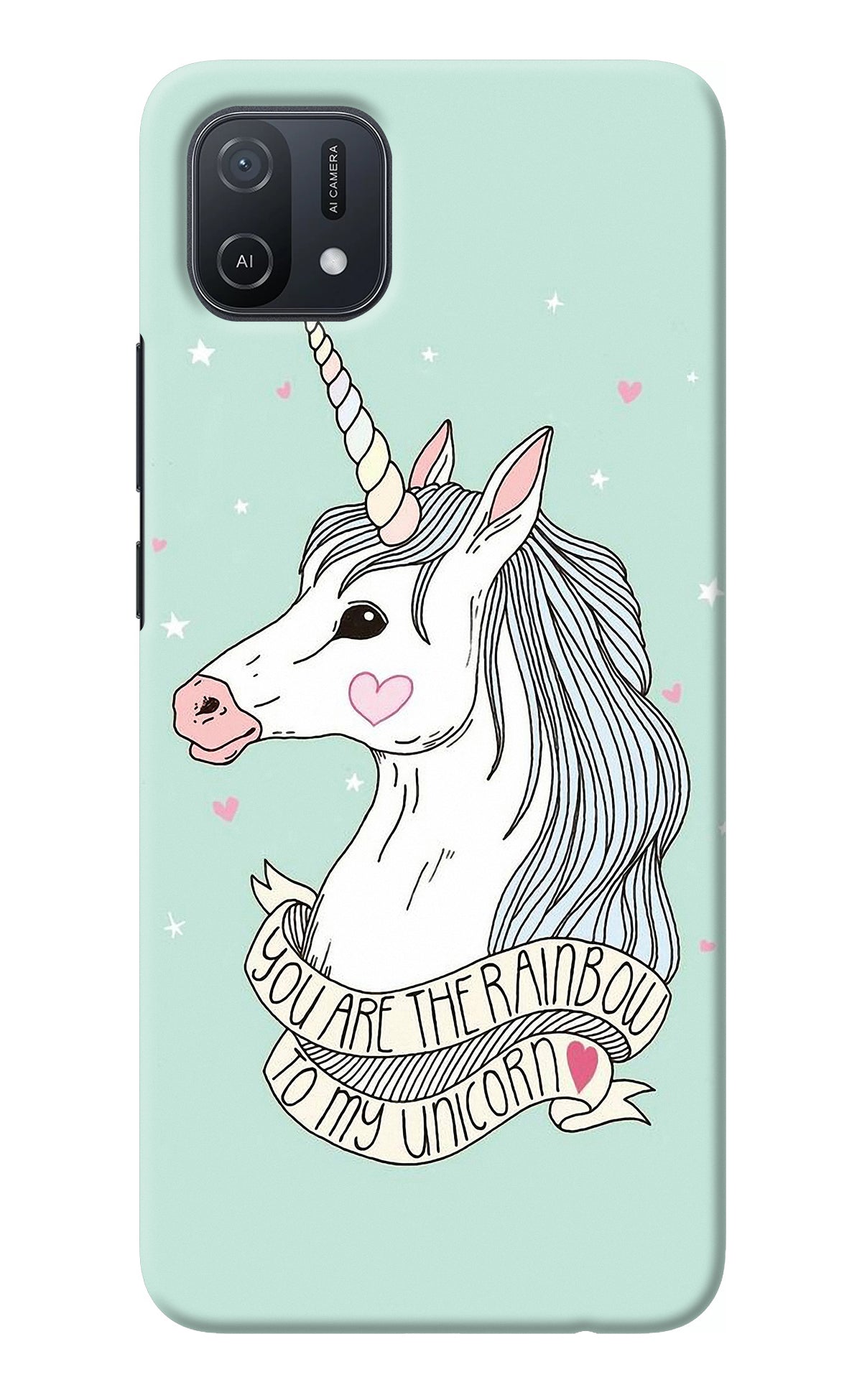 Unicorn Wallpaper Oppo A16k/A16e Back Cover