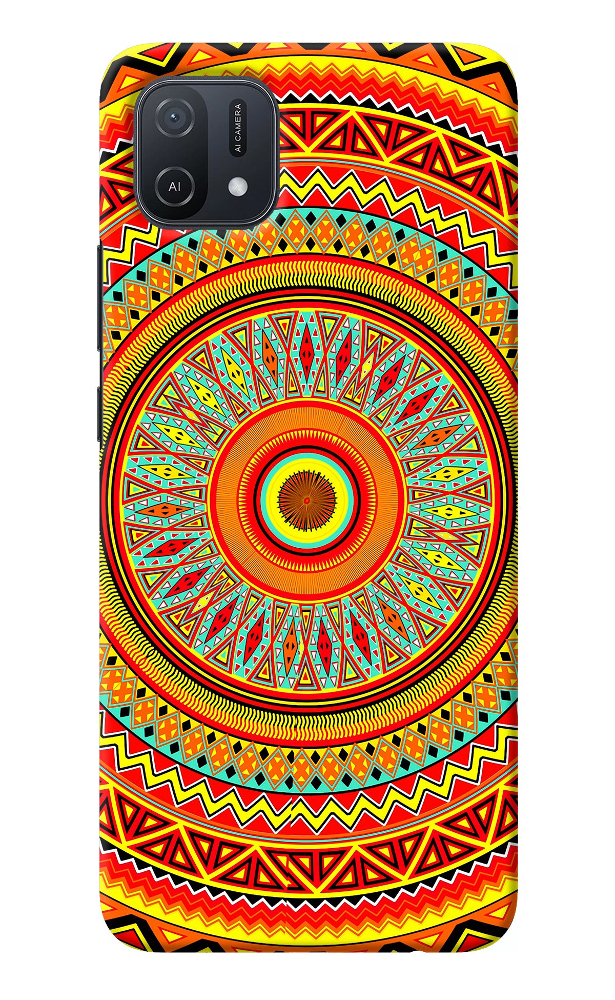 Mandala Pattern Oppo A16k/A16e Back Cover