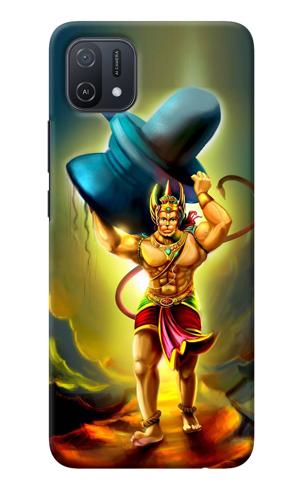 Lord Hanuman Oppo A16k/A16e Back Cover