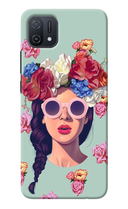 Pretty Girl Oppo A16k/A16e Back Cover