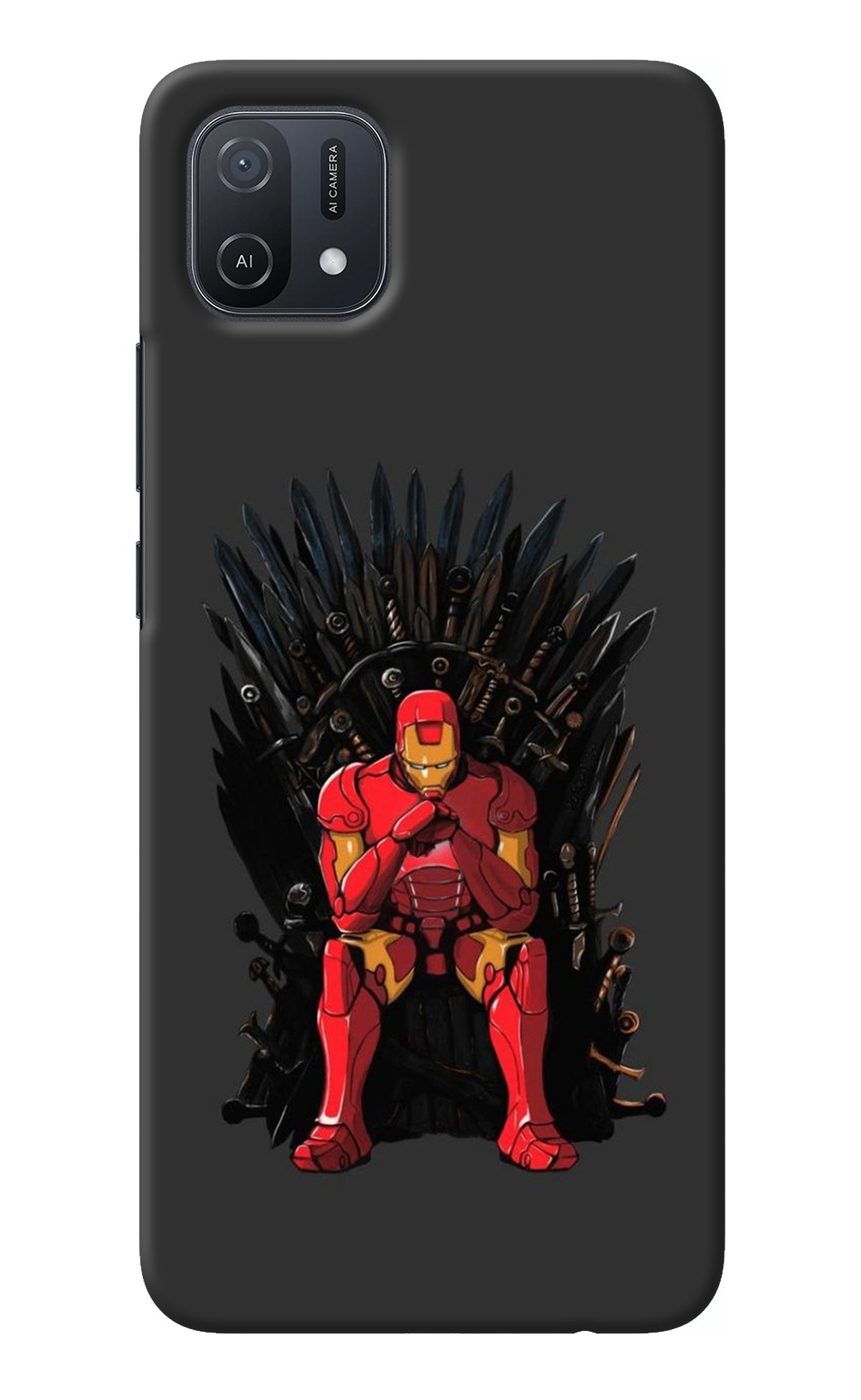 Ironman Throne Oppo A16k/A16e Back Cover