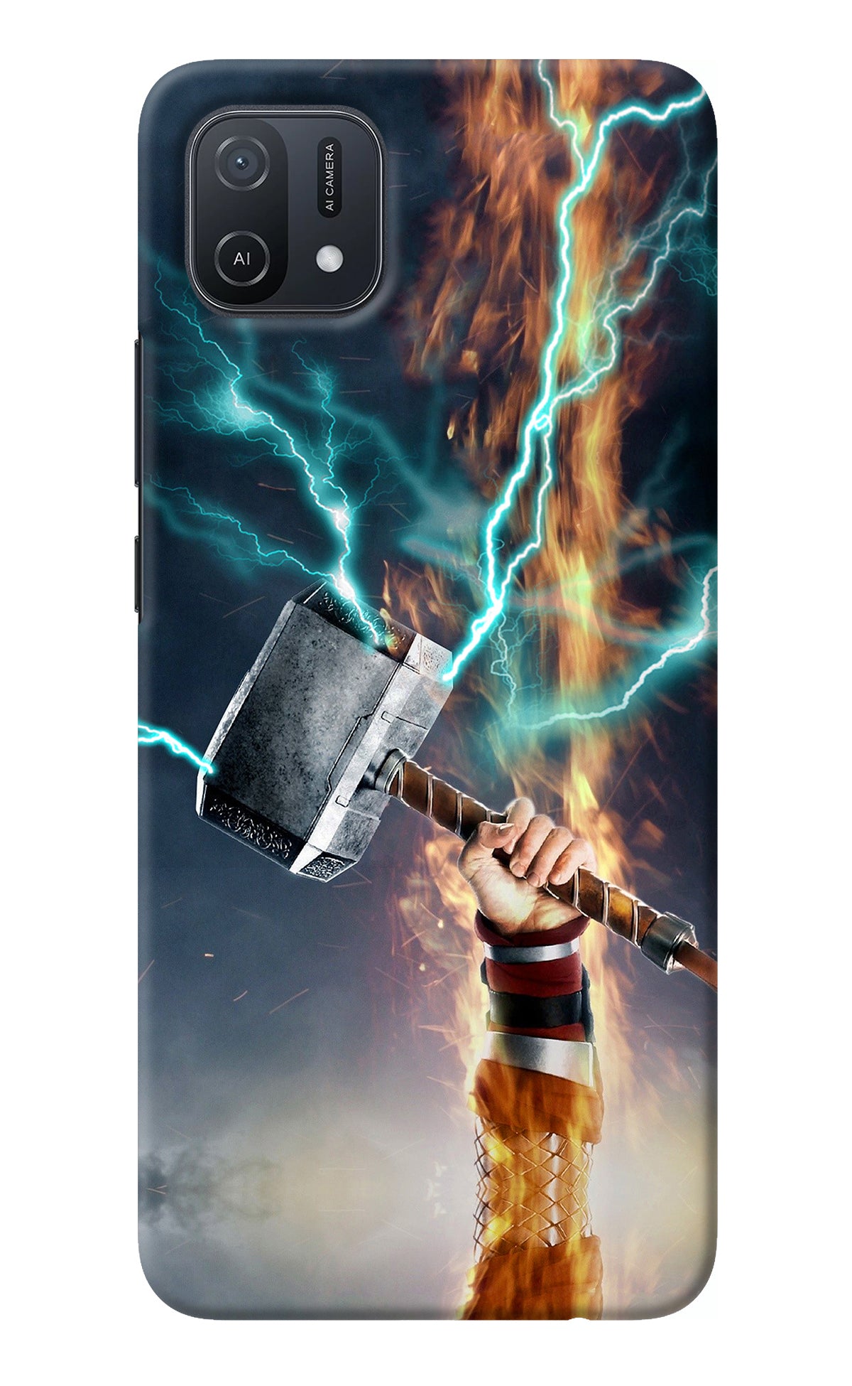 Thor Hammer Mjolnir Oppo A16k/A16e Back Cover