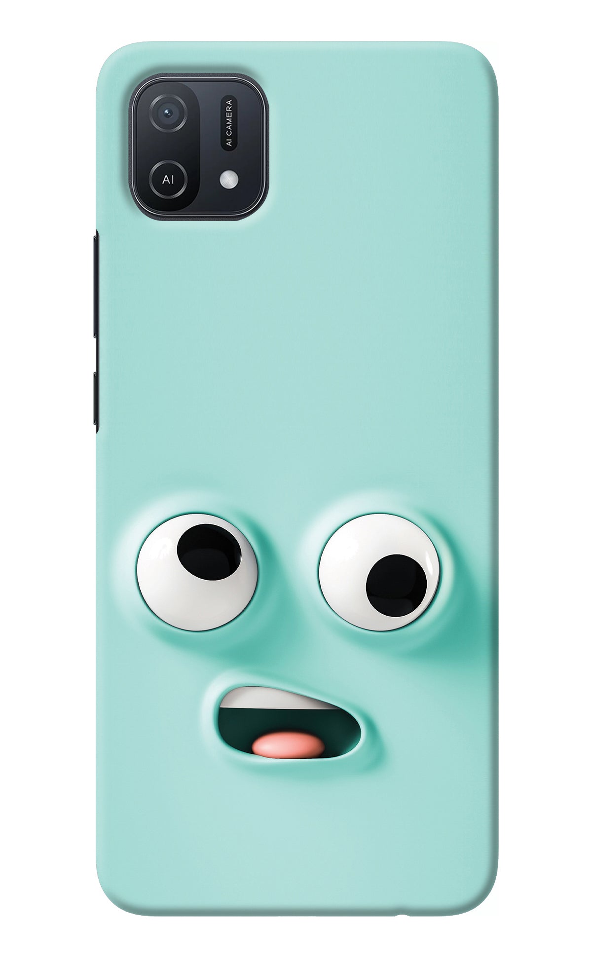 Funny Cartoon Oppo A16k/A16e Back Cover