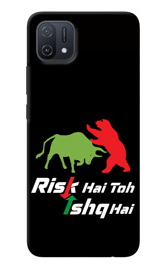 Risk Hai Toh Ishq Hai Oppo A16k/A16e Back Cover