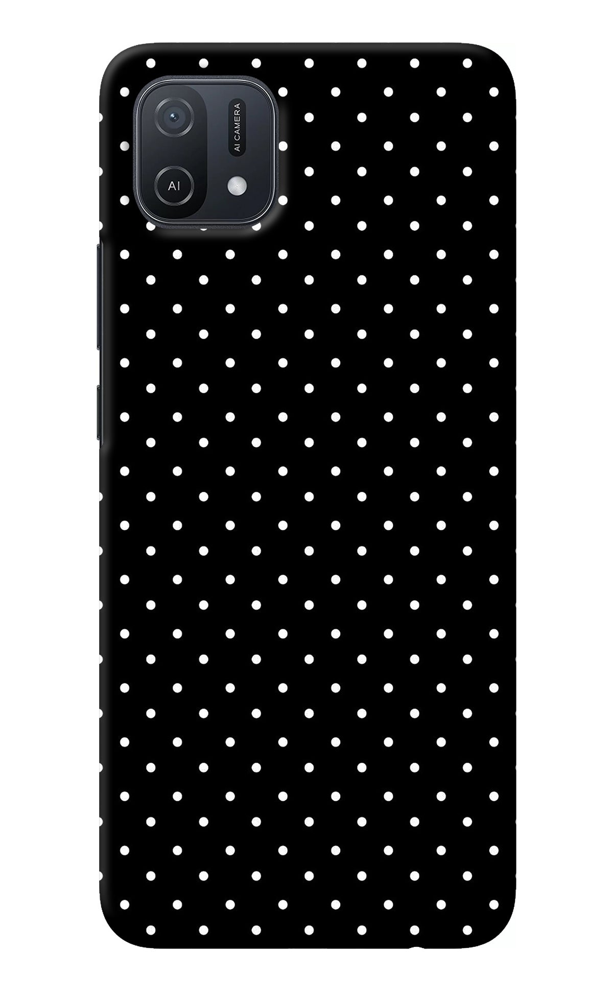 White Dots Oppo A16k/A16e Back Cover