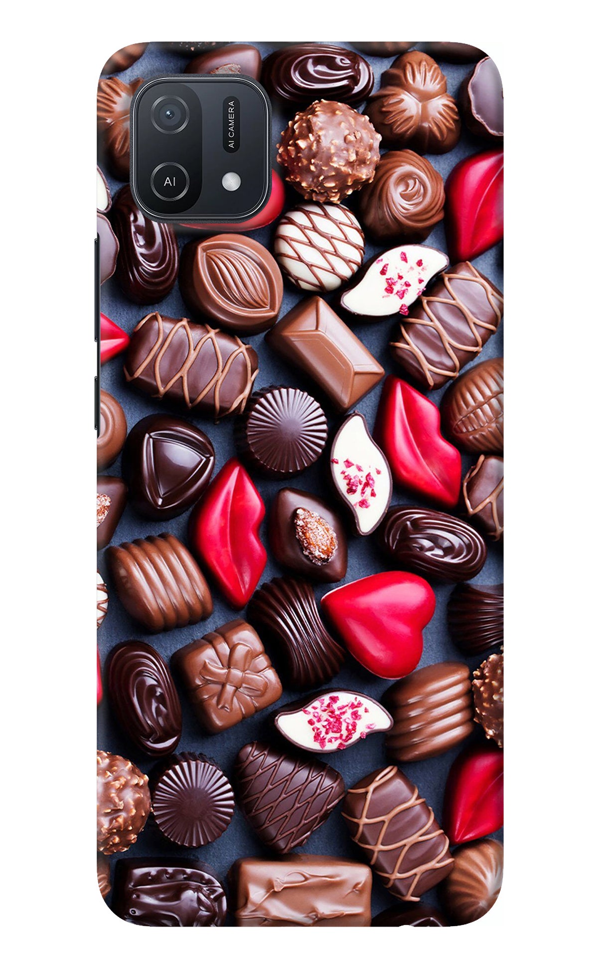 Chocolates Oppo A16k/A16e Back Cover