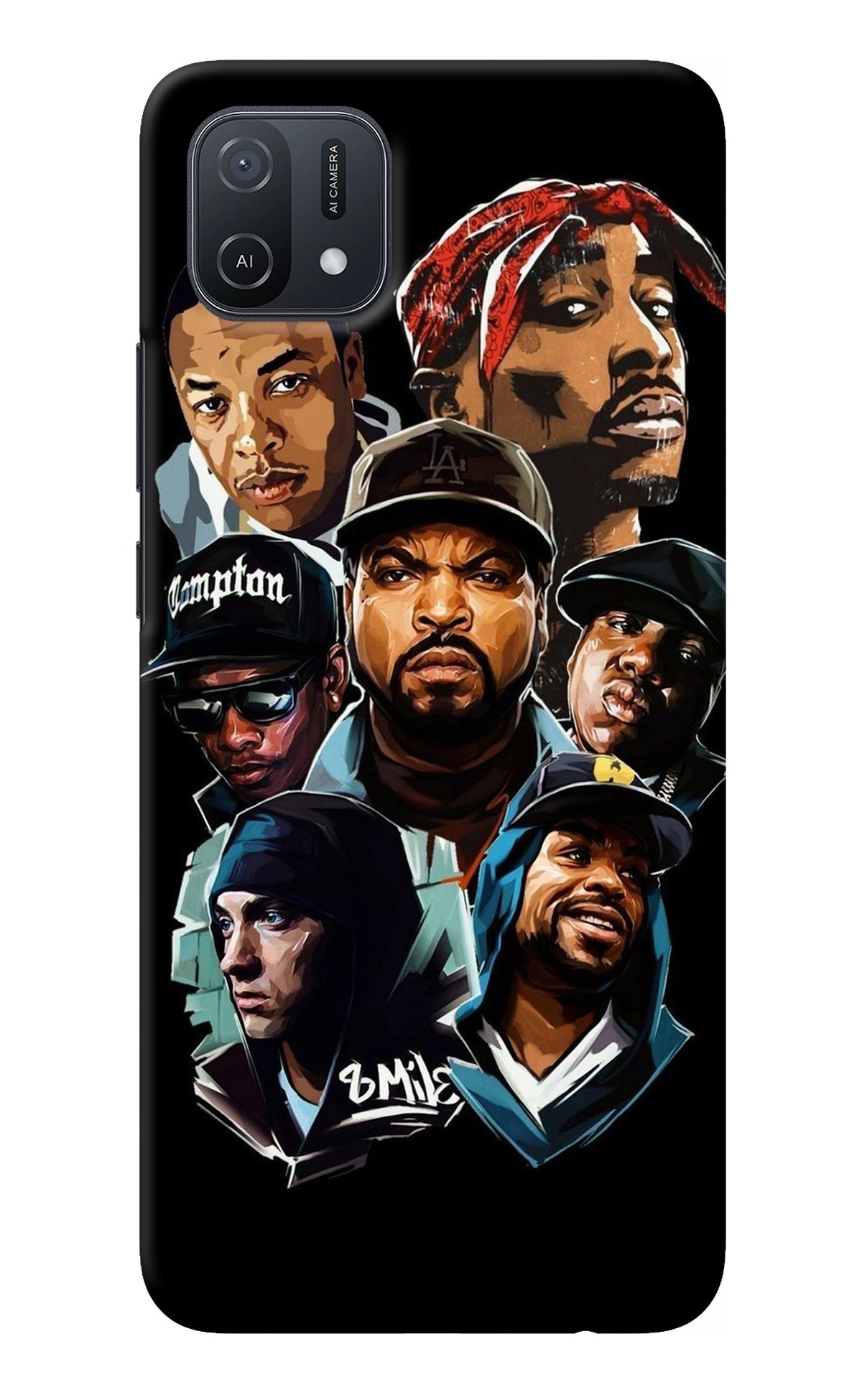 Rappers Oppo A16k/A16e Back Cover