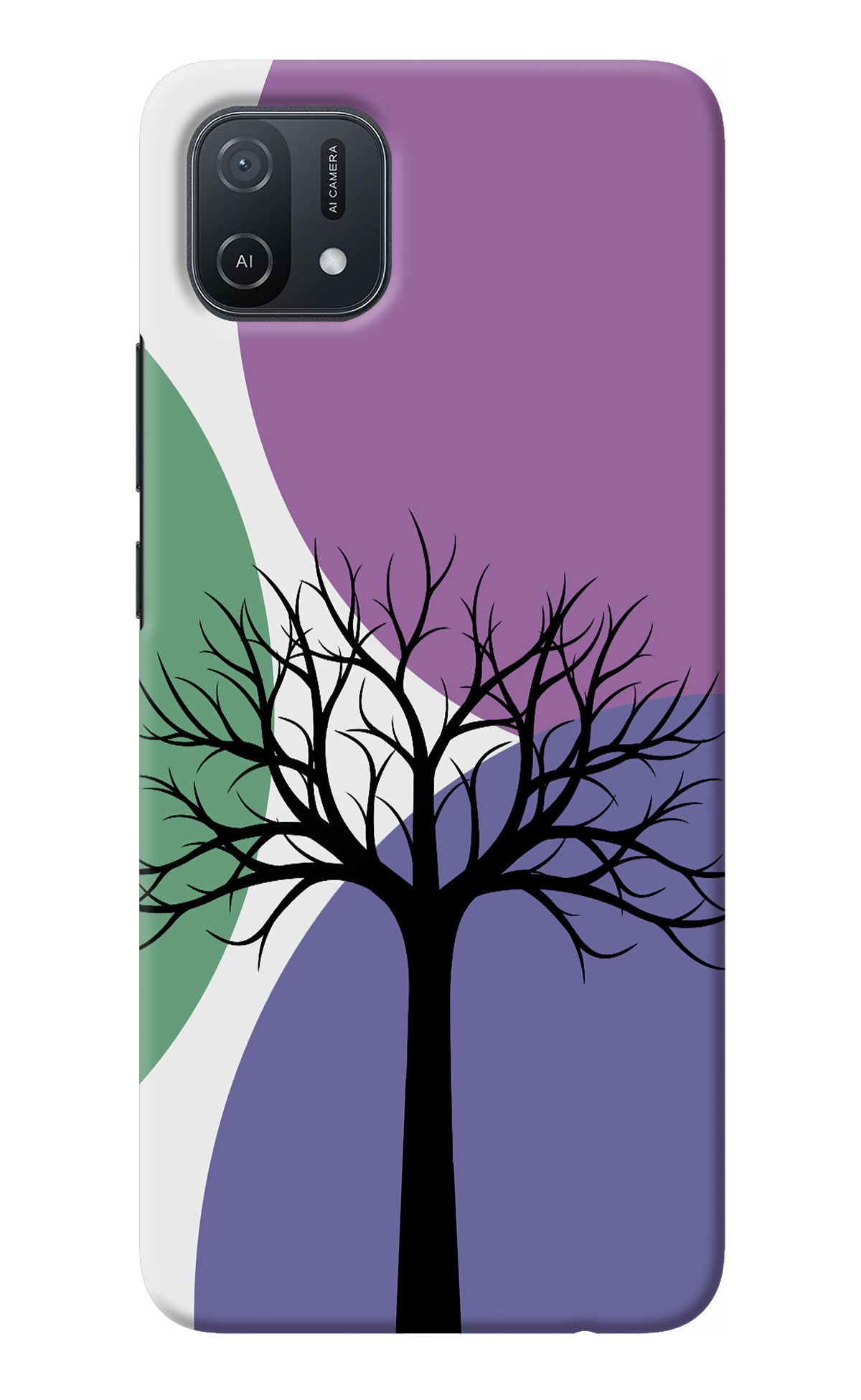 Tree Art Oppo A16k/A16e Back Cover