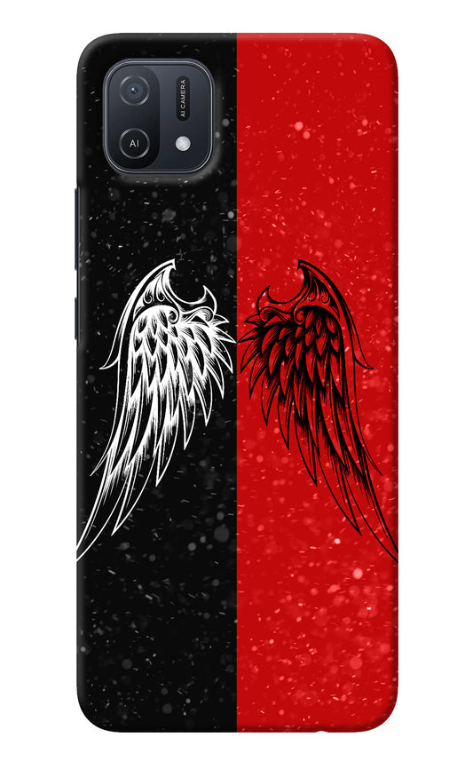 Wings Oppo A16k/A16e Back Cover