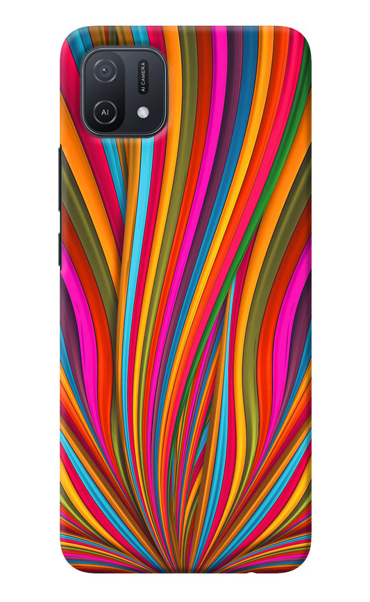 Trippy Wavy Oppo A16k/A16e Back Cover