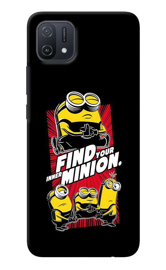 Find your inner Minion Oppo A16k/A16e Back Cover