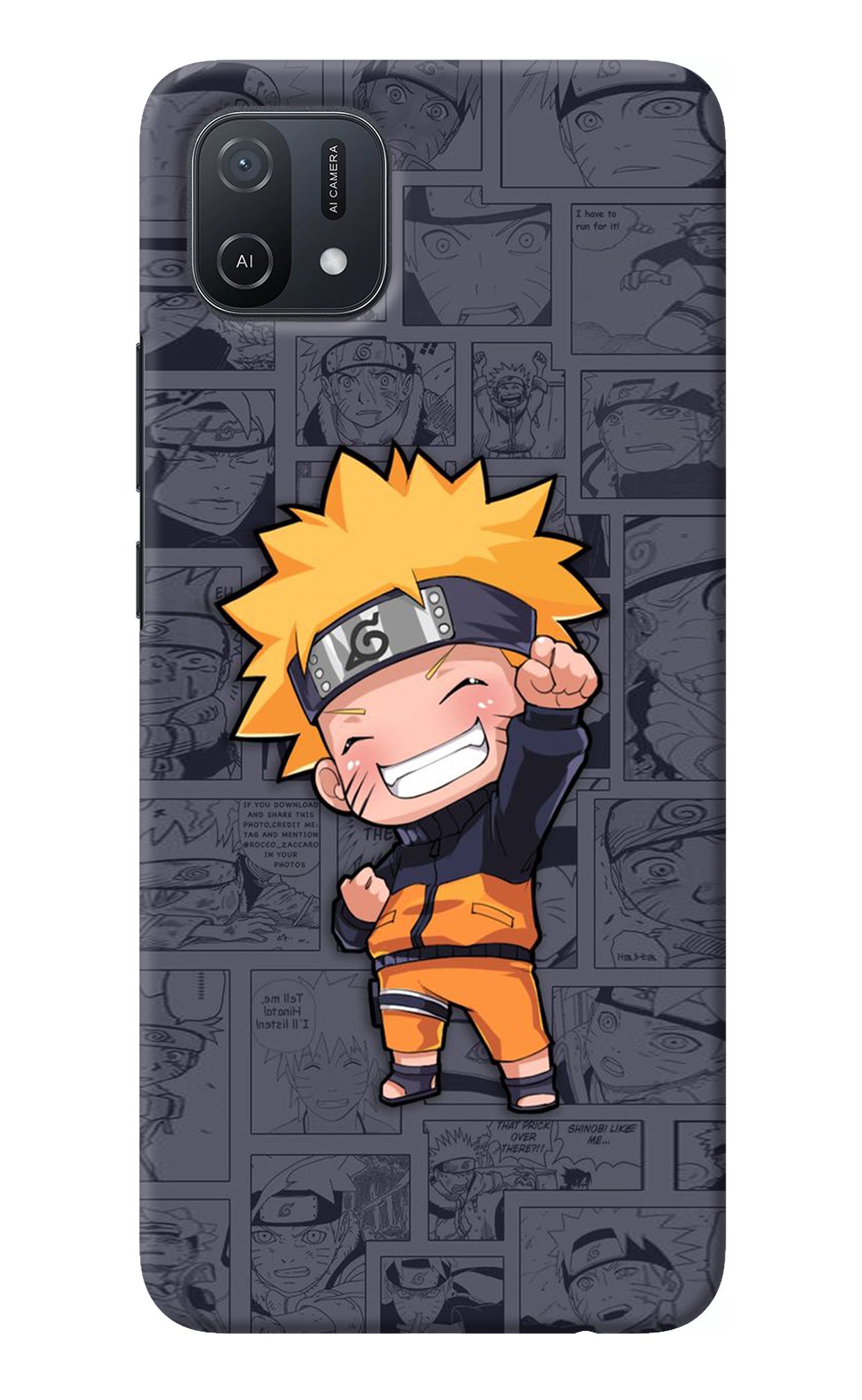 Chota Naruto Oppo A16k/A16e Back Cover