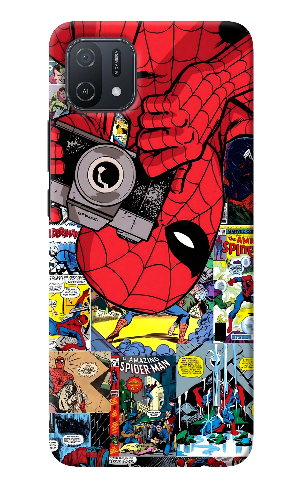 Spider Man Oppo A16k/A16e Back Cover