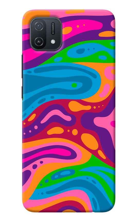 Trippy Pattern Oppo A16k/A16e Back Cover