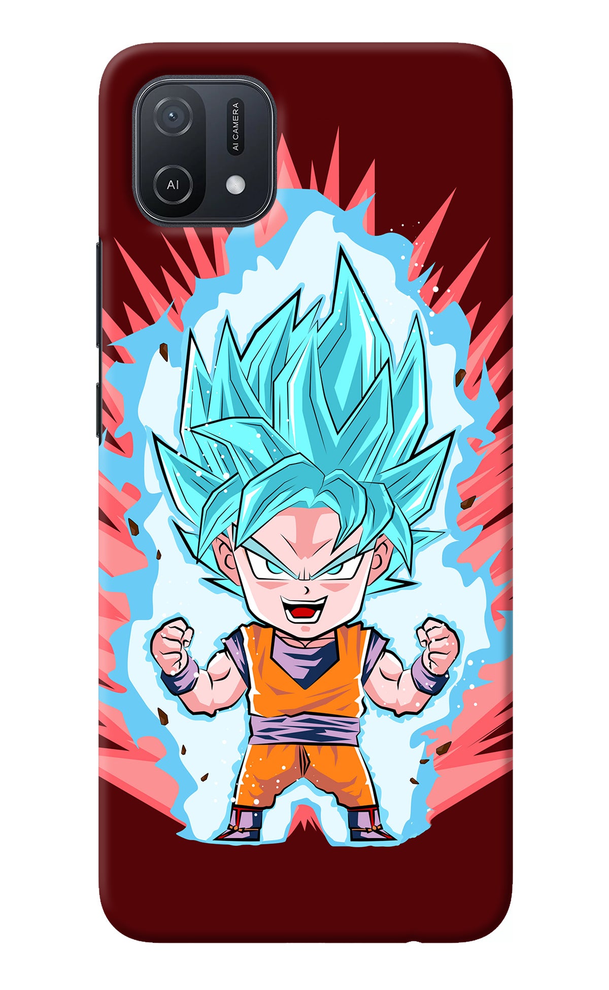 Goku Little Oppo A16k/A16e Back Cover