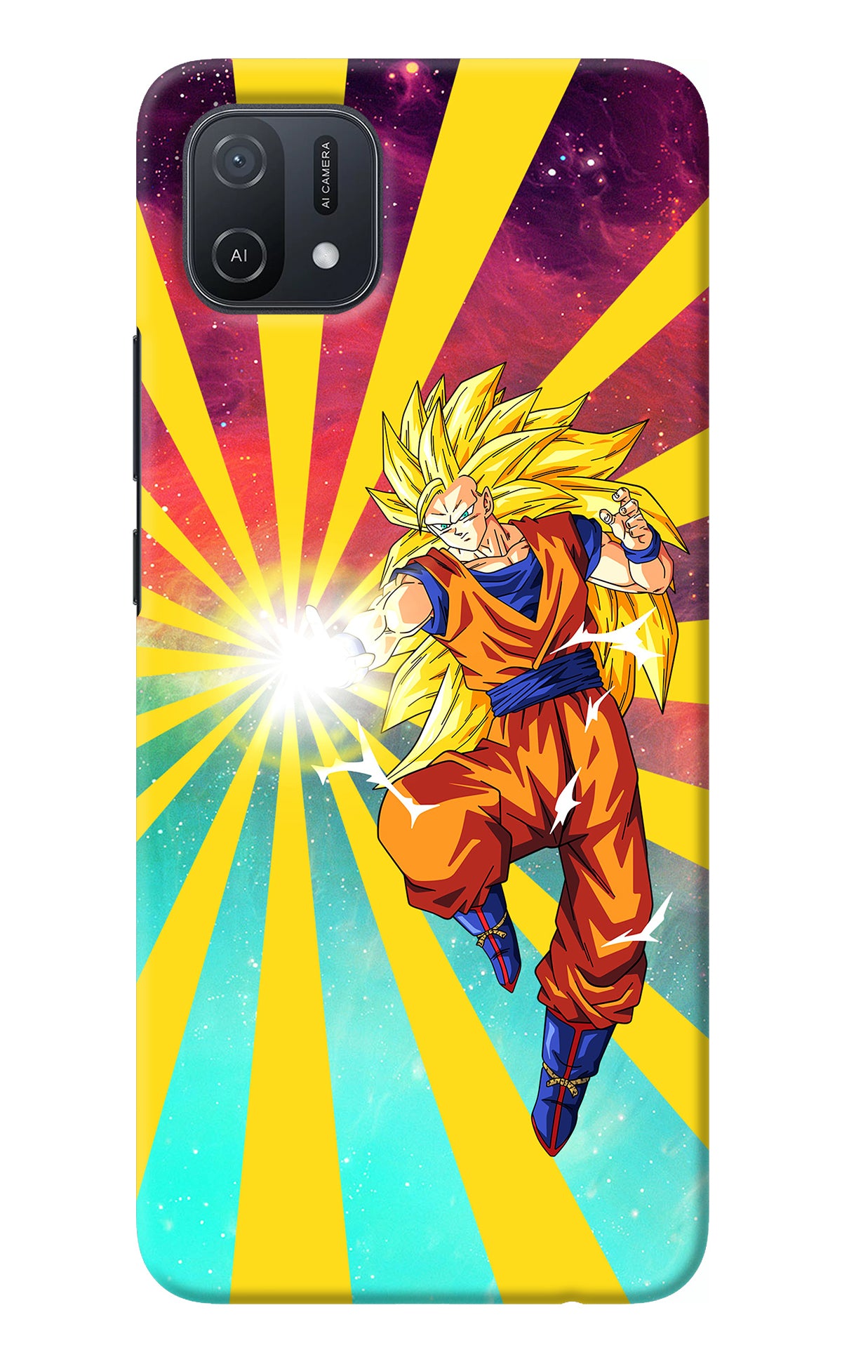 Goku Super Saiyan Oppo A16k/A16e Back Cover