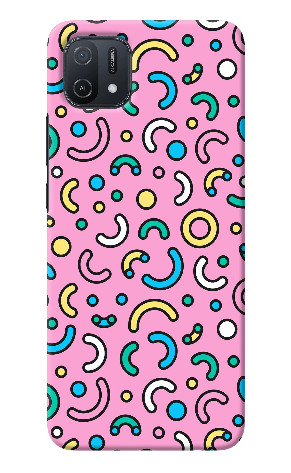 Memphis Design Oppo A16k/A16e Back Cover