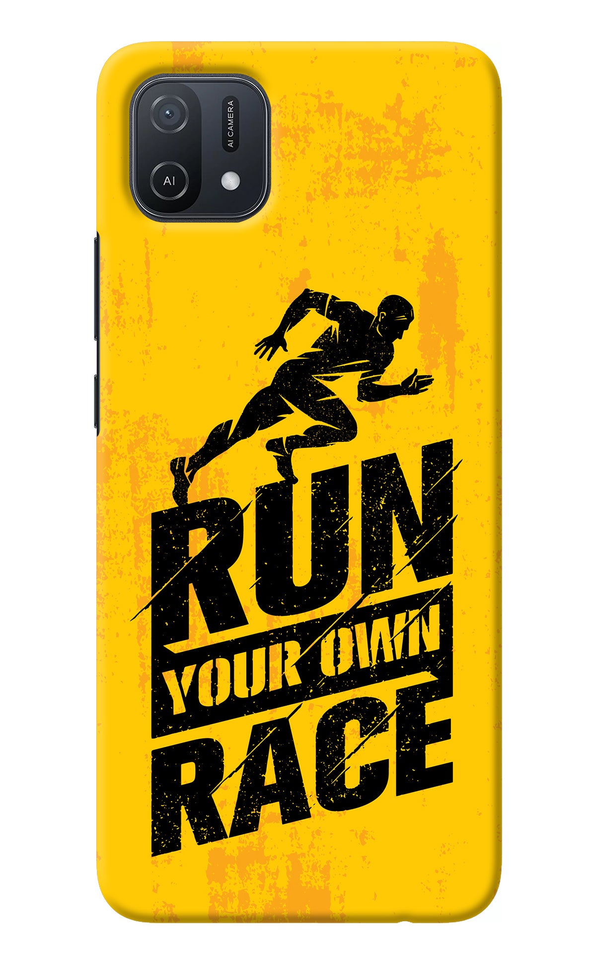 Run Your Own Race Oppo A16k/A16e Back Cover