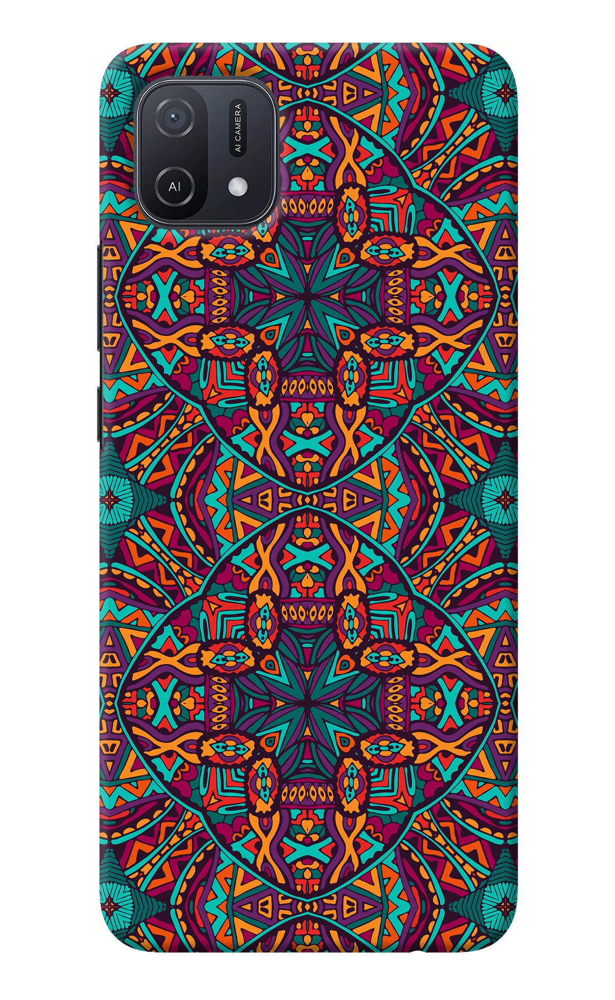 Colour Mandala Oppo A16k/A16e Back Cover