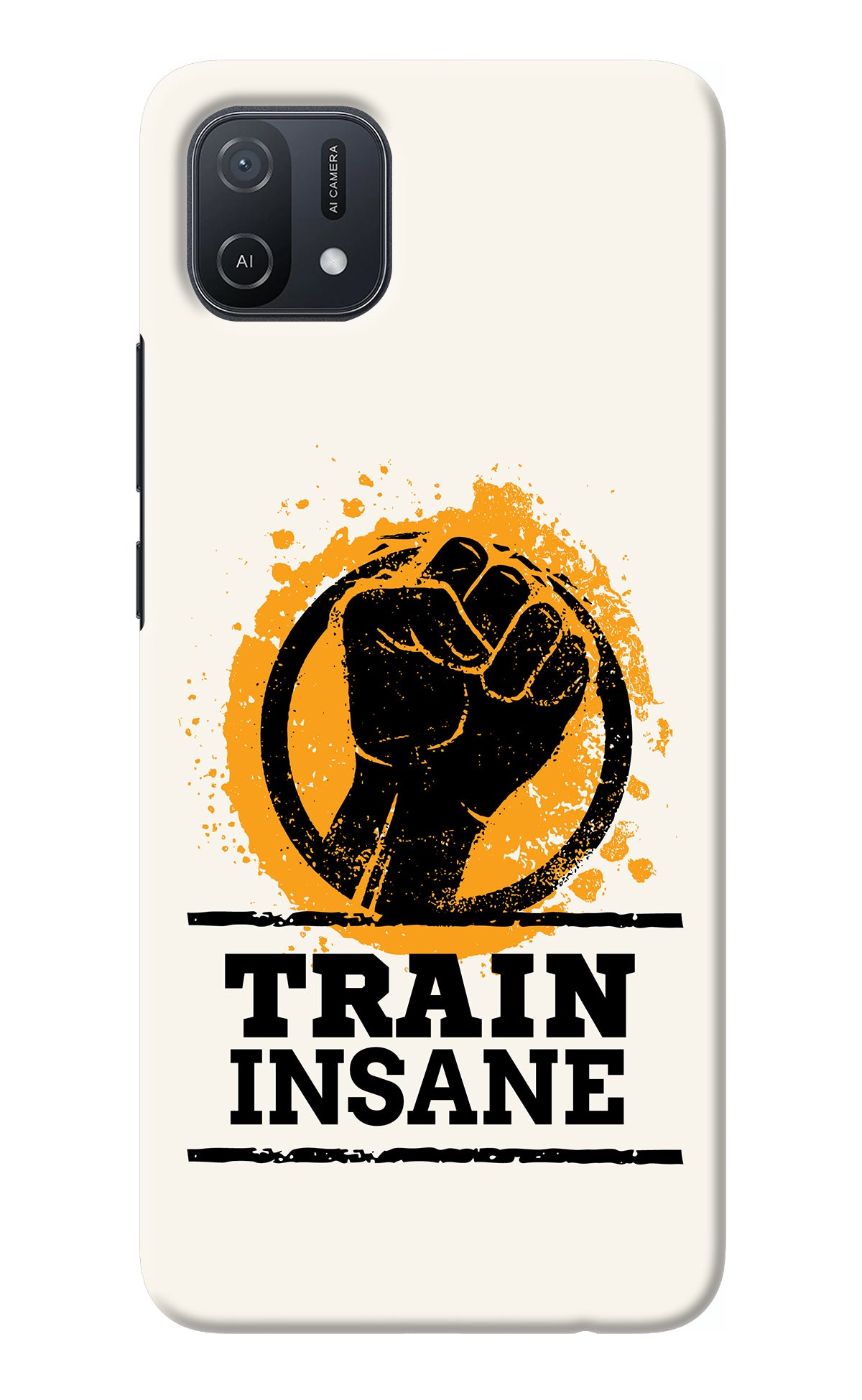 Train Insane Oppo A16k/A16e Back Cover